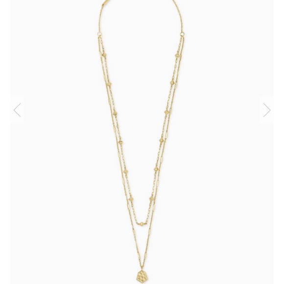 Kendra Scott Jewelry - Kendra Scott Clove Multi Strand Necklace In Gold